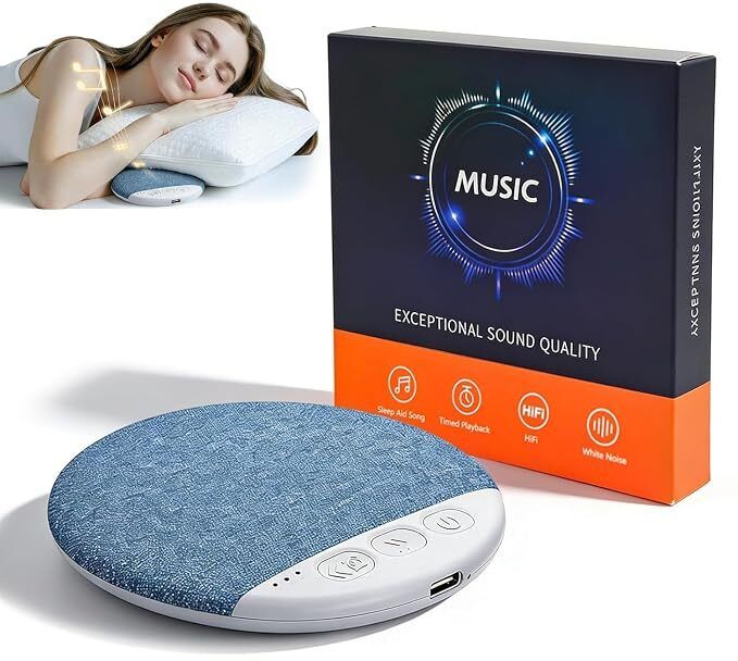 ROMJ Portable White Noise Sleep Sound Machine with Bluetooth Speaker Speaker Mod-image-45