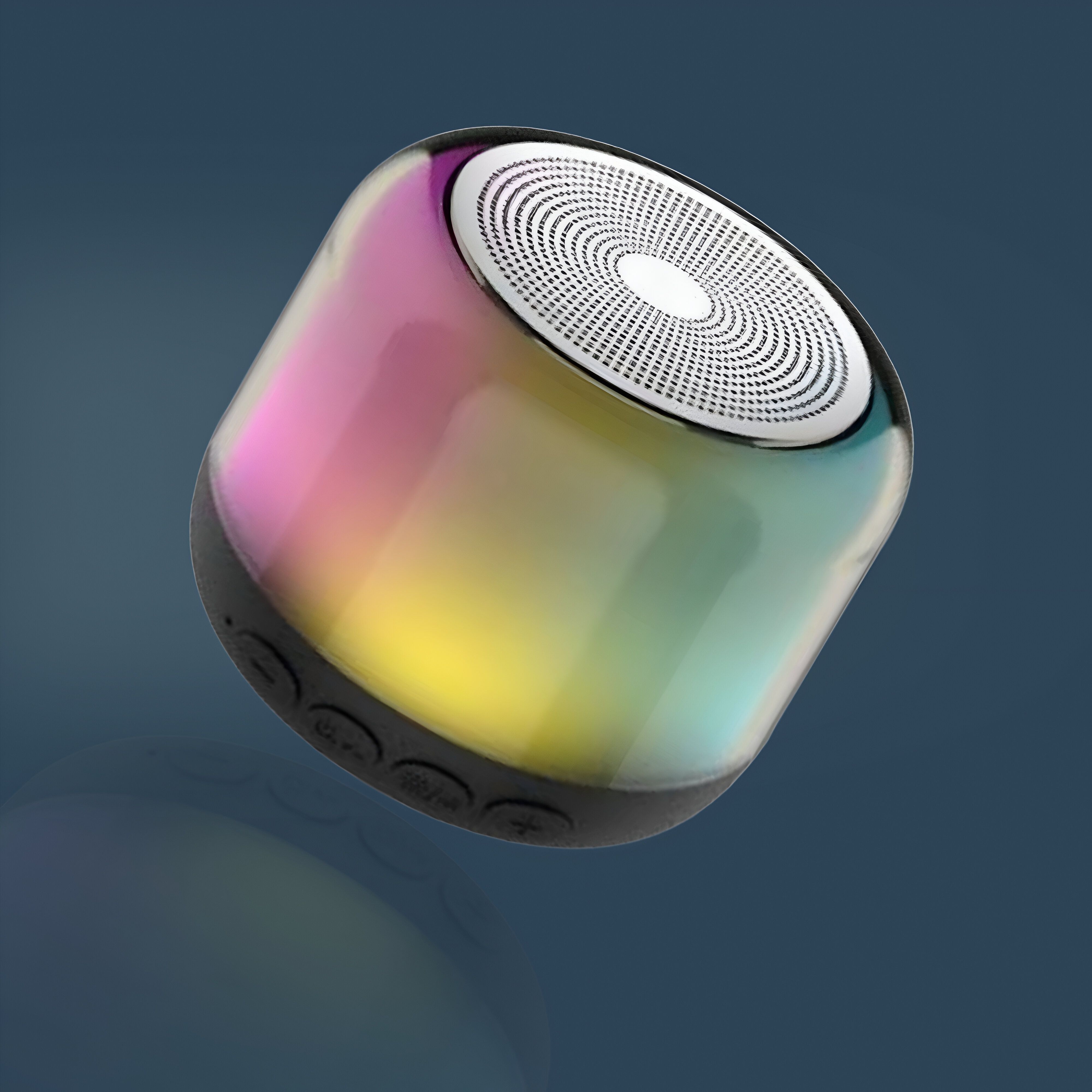 navdevi enterprise M1 Portable Wireless Best Mini Bluetooth Speaker Knock Out Stereo RGB LED Lights Speaker Mod