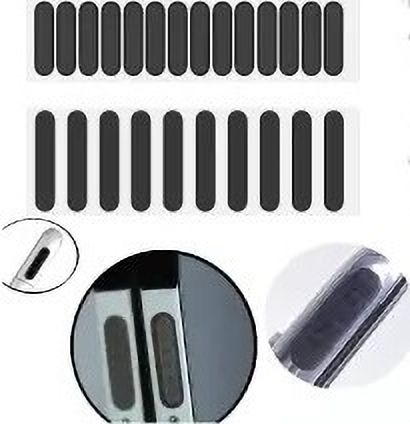 NKKL Speaker Anti-Dust Protector Sticker Short 5 & long 5 Pec) All Smartphones 375 Digital Visual Interface Black Anti-dust Plug-picture-29