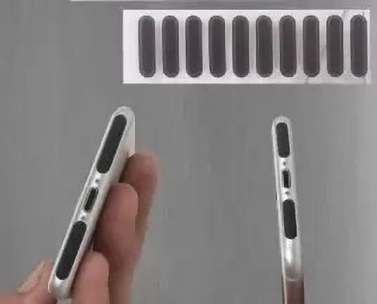 NKL Speaker Anti-Dust Protector Sticker Short 5 & long 5 Pec) All Smartphones 87 Speaker Mod-picture-17