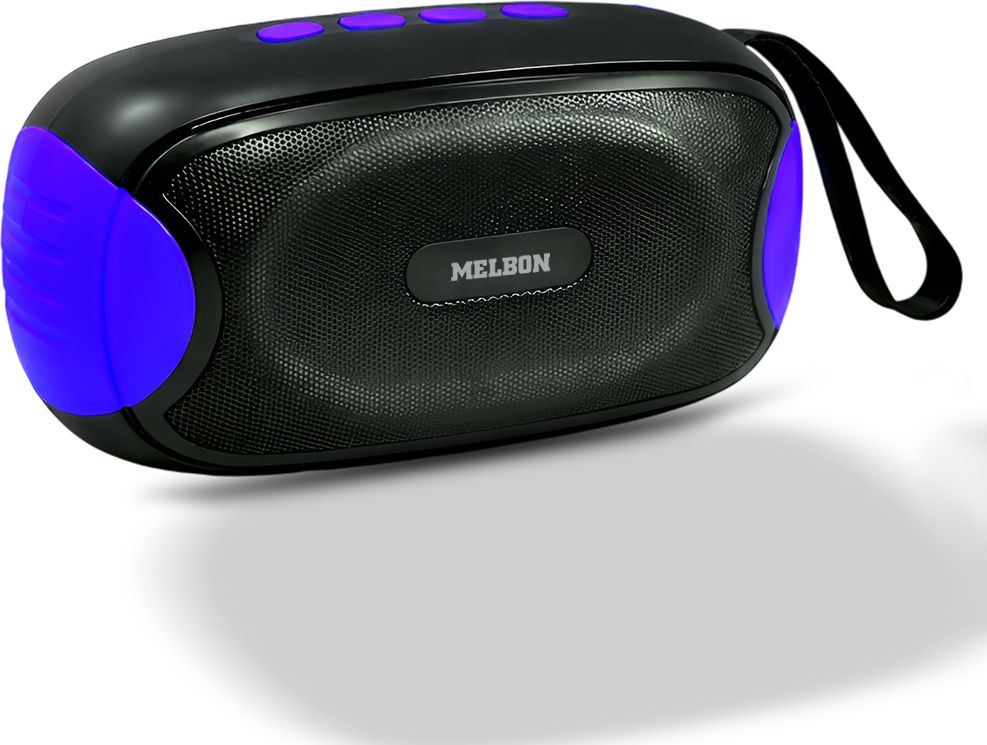 Melbon Bass One Portable Wireless Bluetooth Speaker, RGB Lights, 5W Bass & 8H Playtime Speaker Mod-picture-45