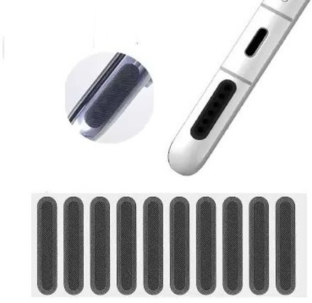 BSVR Speaker Anti-Dust Protector Sticker Short 5 & long 5 Pec) All Smartphones 306 Digital Visual Interface Black Anti-dust Plug-picture-13