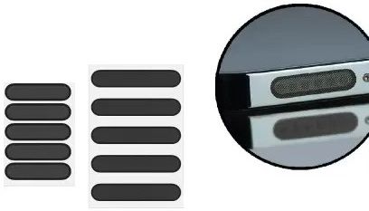 BSVR Speaker Anti-Dust Protector Sticker Short 5 & long 5 Pec) All Smartphones 306 Digital Visual Interface Black Anti-dust Plug-image-37