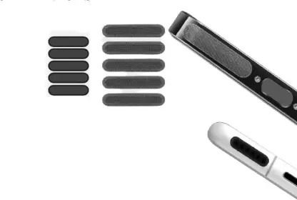 BSVR Speaker Anti-Dust Protector Sticker Short 5 & long 5 Pec) All Smartphones 306 Digital Visual Interface Black Anti-dust Plug-image-34