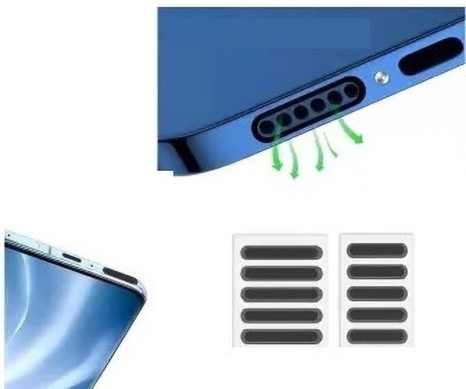BSVR Speaker Anti-Dust Protector Sticker Short 5 & long 5 Pec) All Smartphones 28 Speaker Mod-picture-44