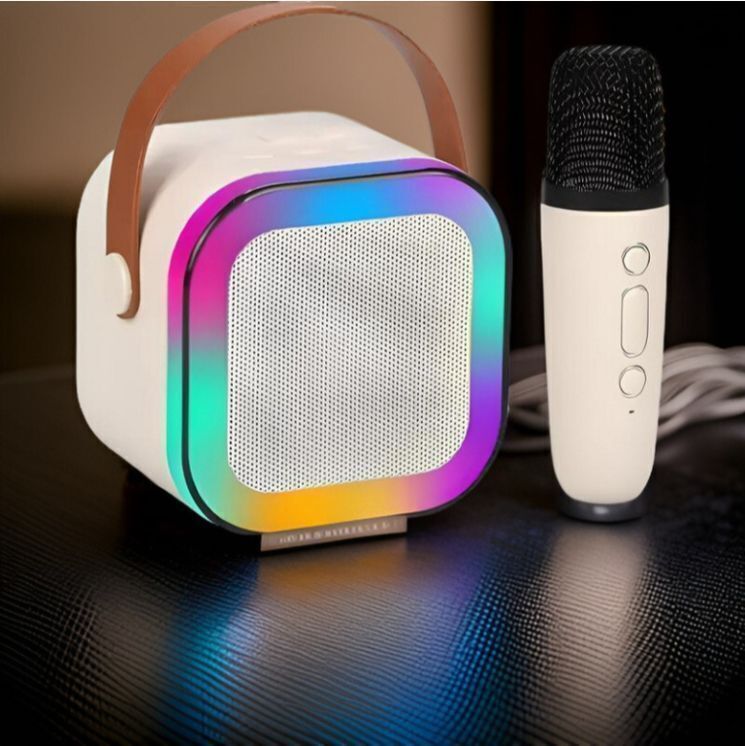 Vini enterprise M19_k12 Wireless Karaoke Mic Speaker: K12 with RGB, 5W Bluetooth 10 W Bluetooth Party Speaker-image-17