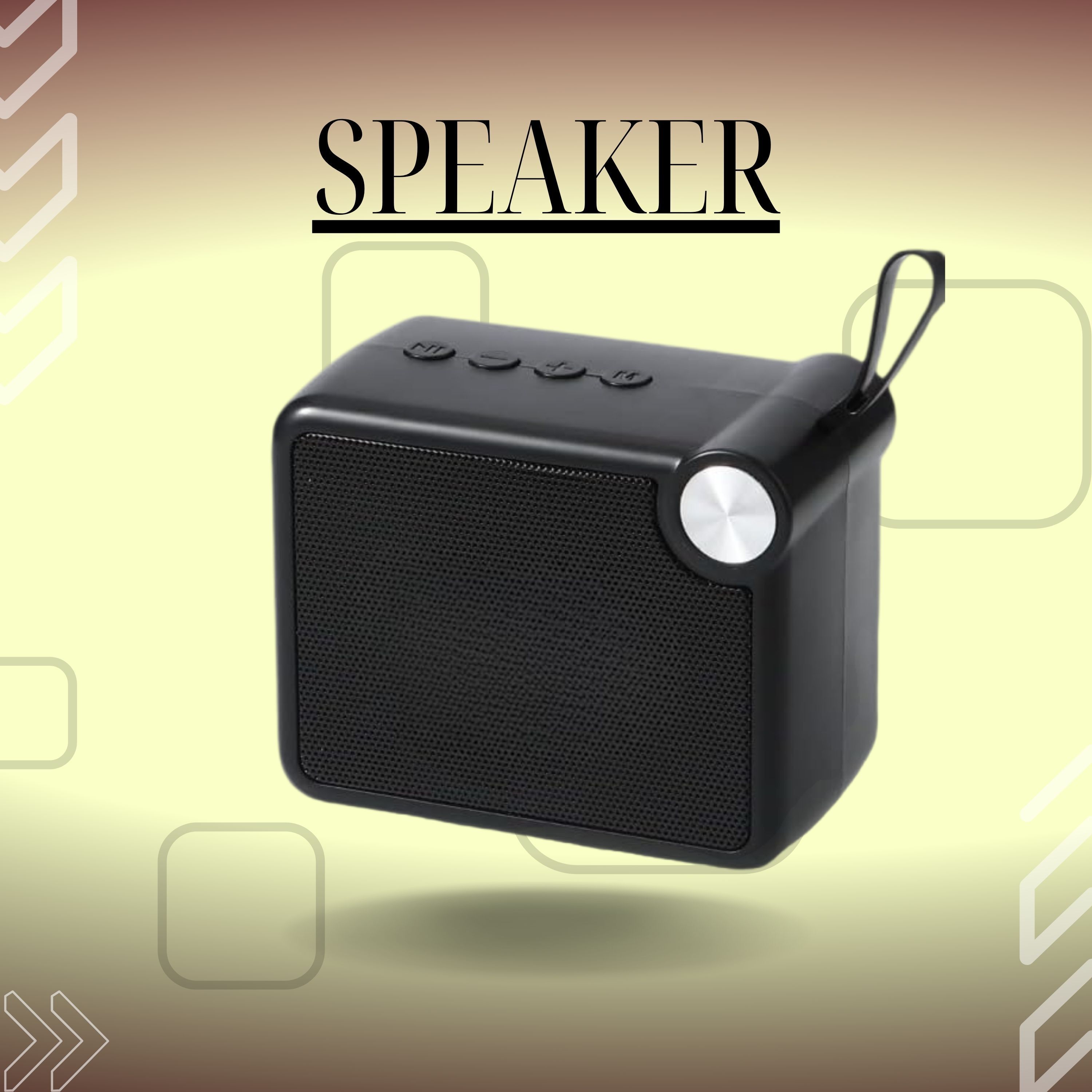 Clairbell Speaker wireless Portable Compact Outdoor Stereo Travel Bluetooth Speaker GT263 5 W Bluetooth Party Speaker-image-26