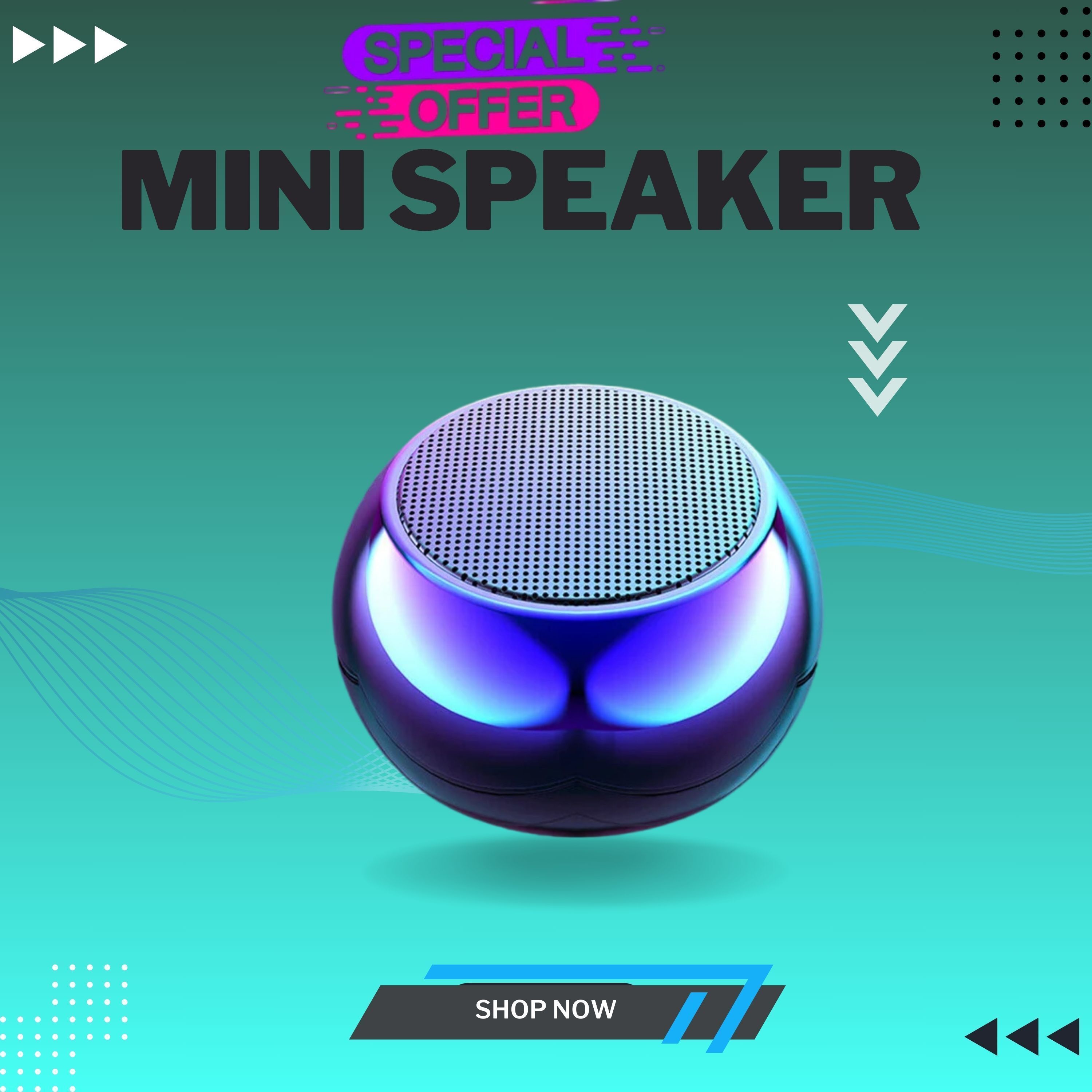 BITWEAVE DJ Box Wireless Small With Big Sound Metal Shinebody Bluetooth SpeakerFG258 5 W Bluetooth Home Audio Speaker-image-25