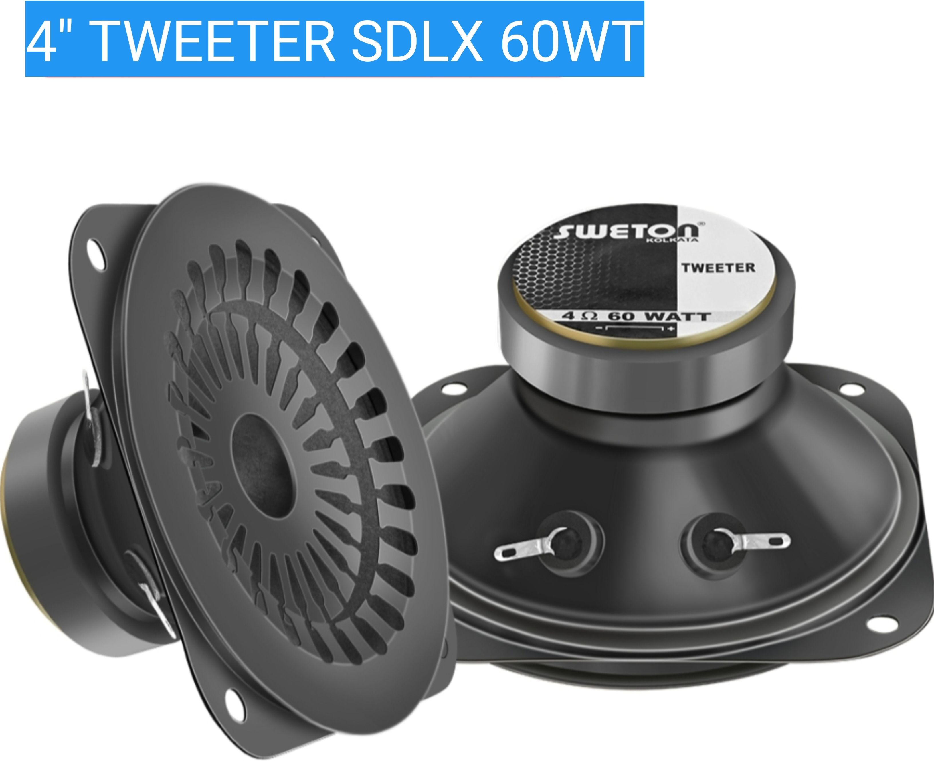 BM ELECTRONIC 4inch 60watt Tweeter 60 W Home Audio Speaker-image-46