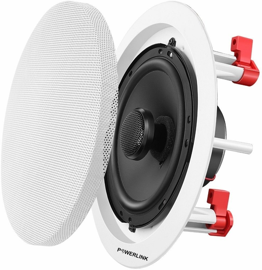 Powerlink Bluetooth Flush Mount Ceiling Speaker (Pack of 1) 30 W Bluetooth Home Audio Speaker-image-3