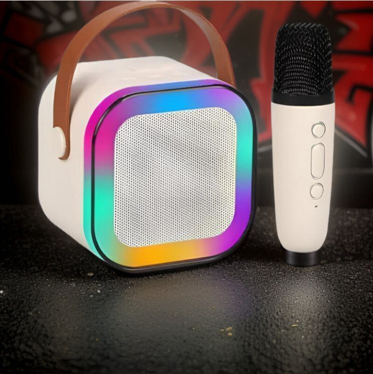 Vini enterprise G20_k12 Wireless Karaoke Mic Speaker: K12 with RGB, 5W Bluetooth 10 W Bluetooth Party Speaker-image-19
