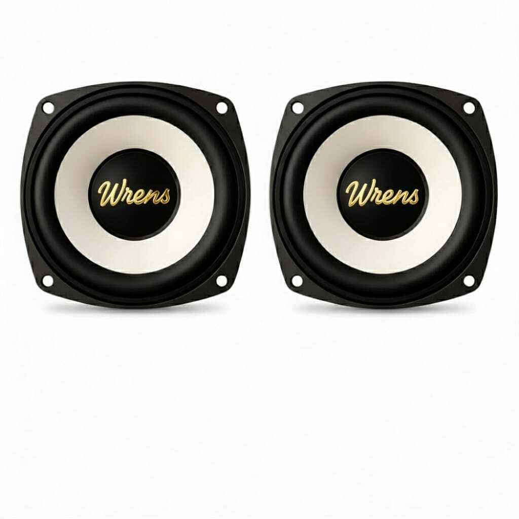 WRENS 3-Inch 100W Heavy Bass Woofer Speaker for Car Home Theater System 100 W Home Audio Speaker-image-43