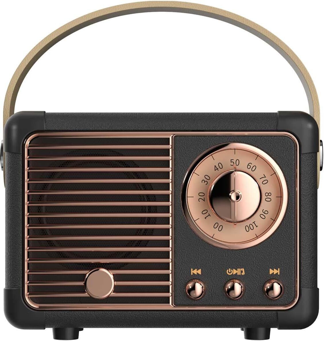 TECH-LOBBY Vintage Shape 5 W Bluetooth Home Audio Speaker-picture-10