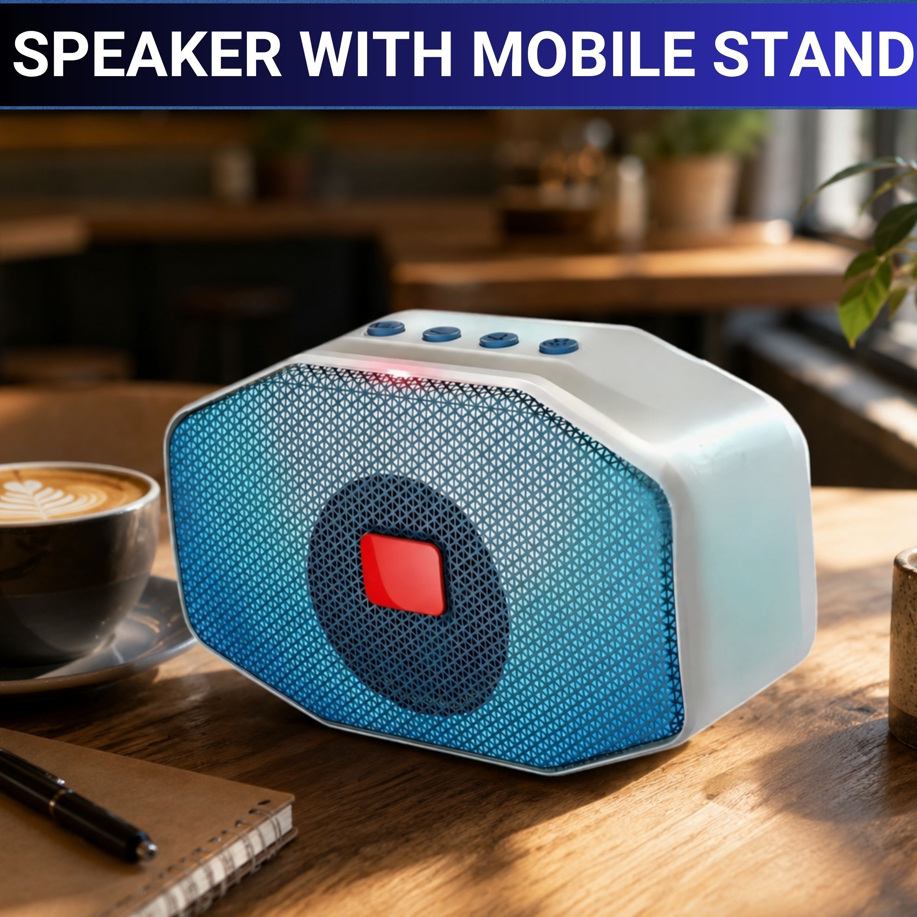 FRONY Wireless Portable Bluetooth Speaker with Powerful Bass Sound EB110 20 W Bluetooth Home Theatre-image-27