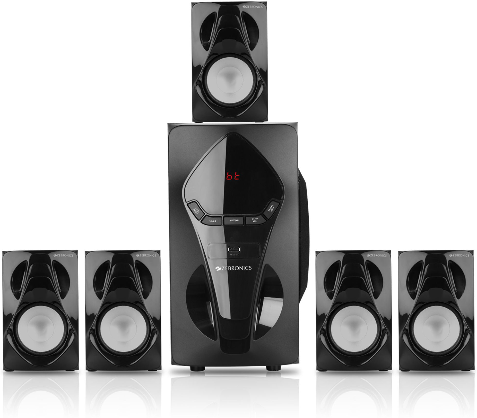 ZEBRONICS Zeb BT7591RUCF speaker, 5.25" Subwoofer, AC-3 surround sound, 95 W Bluetooth Home Theatre-image-20