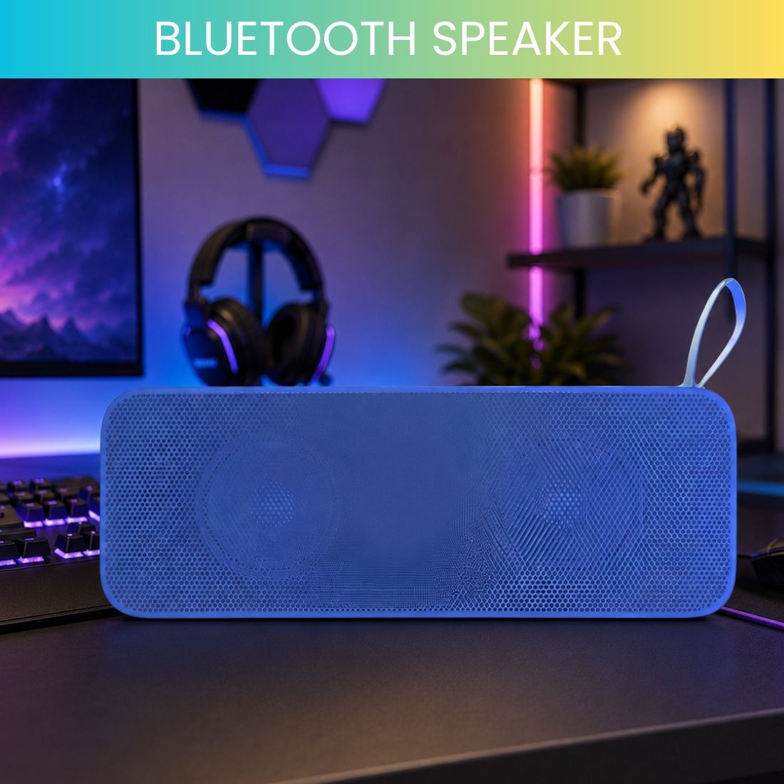 FRONY Mini Soundbar Bluetooth Speaker with High-Quality Stereo Audio EV389 20 W Bluetooth Home Theatre-image-4