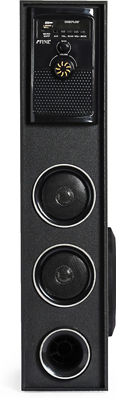FINE Rocket Bluetooth Tower Speaker with USB, TF, AUX, Mic, FM Radio & Remote 50 W Bluetooth Home Theatre-image-27