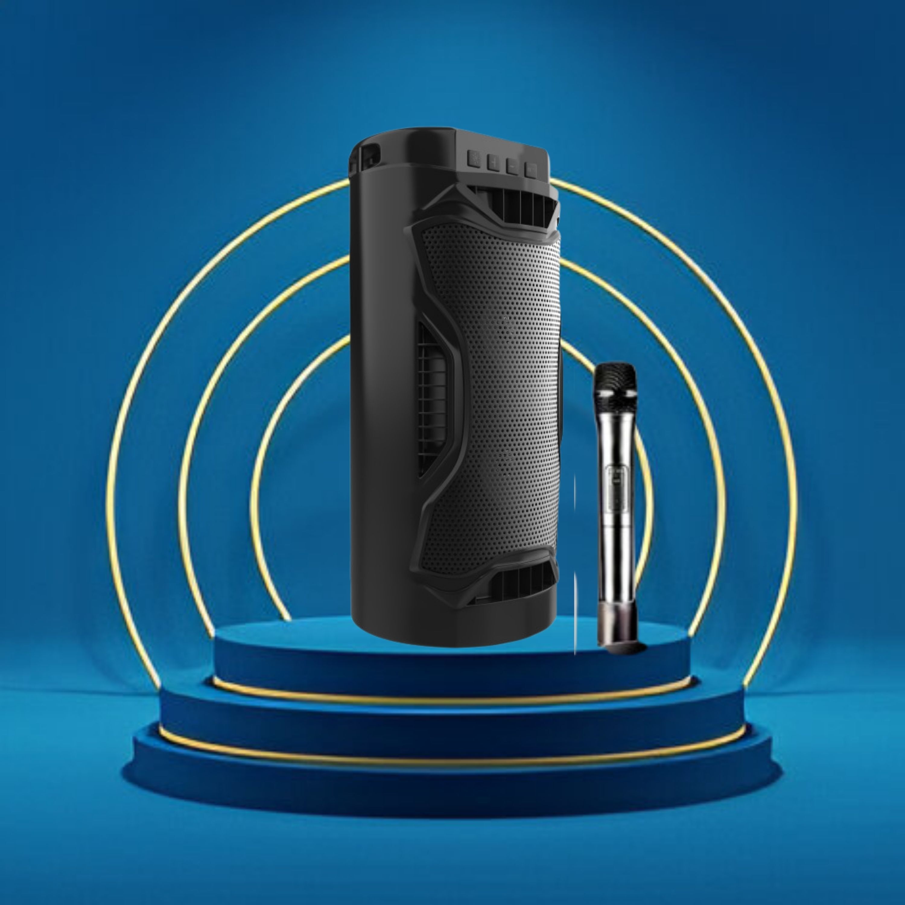 GUGGU Bluetooth Party Speaker Long Battery Life With Crydtal Sound & Deep Bass I24 30 W Bluetooth Home Theatre-image-41