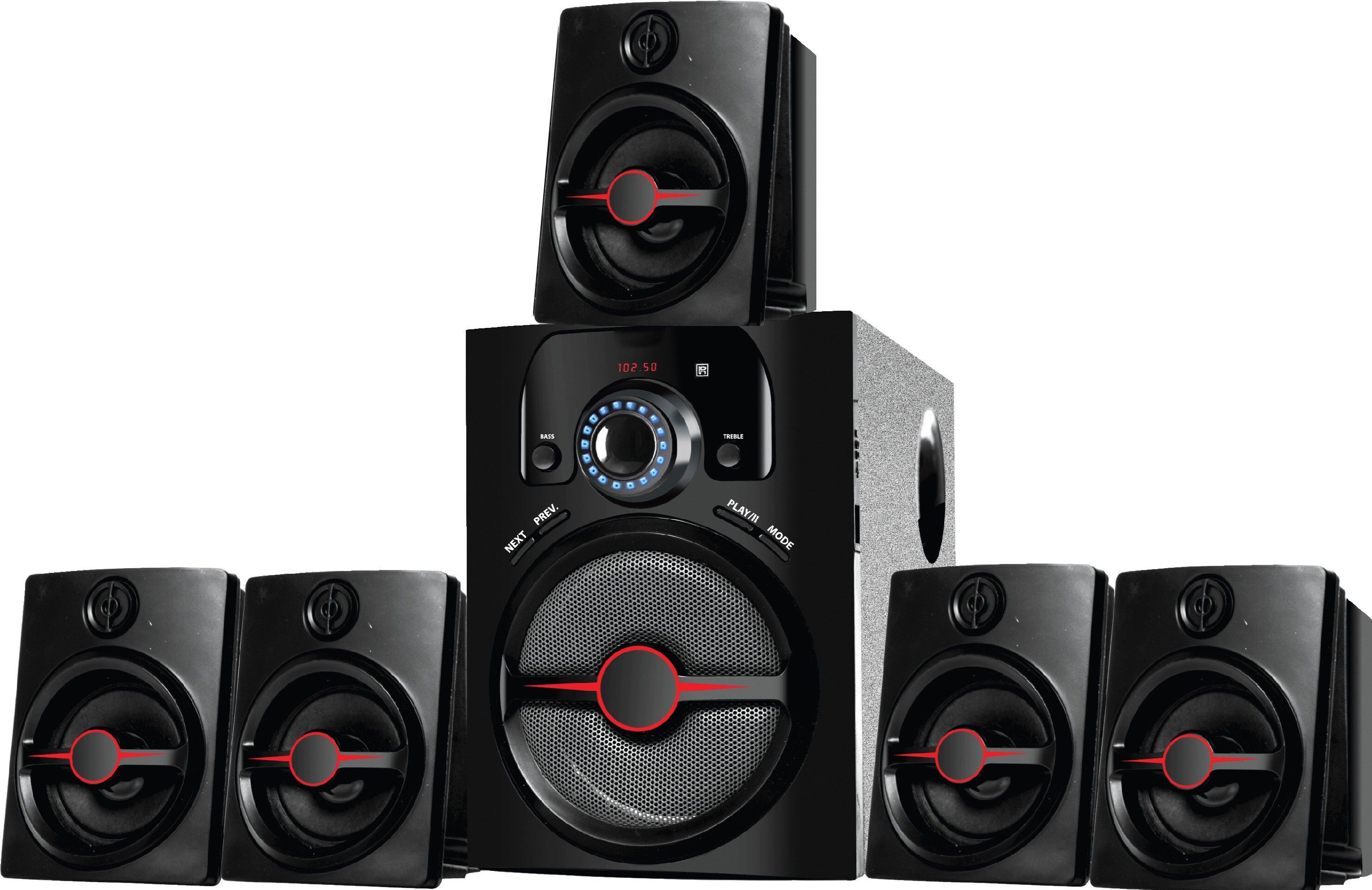 I Kall IK 444-BT Real Bluetooth Home Theatre