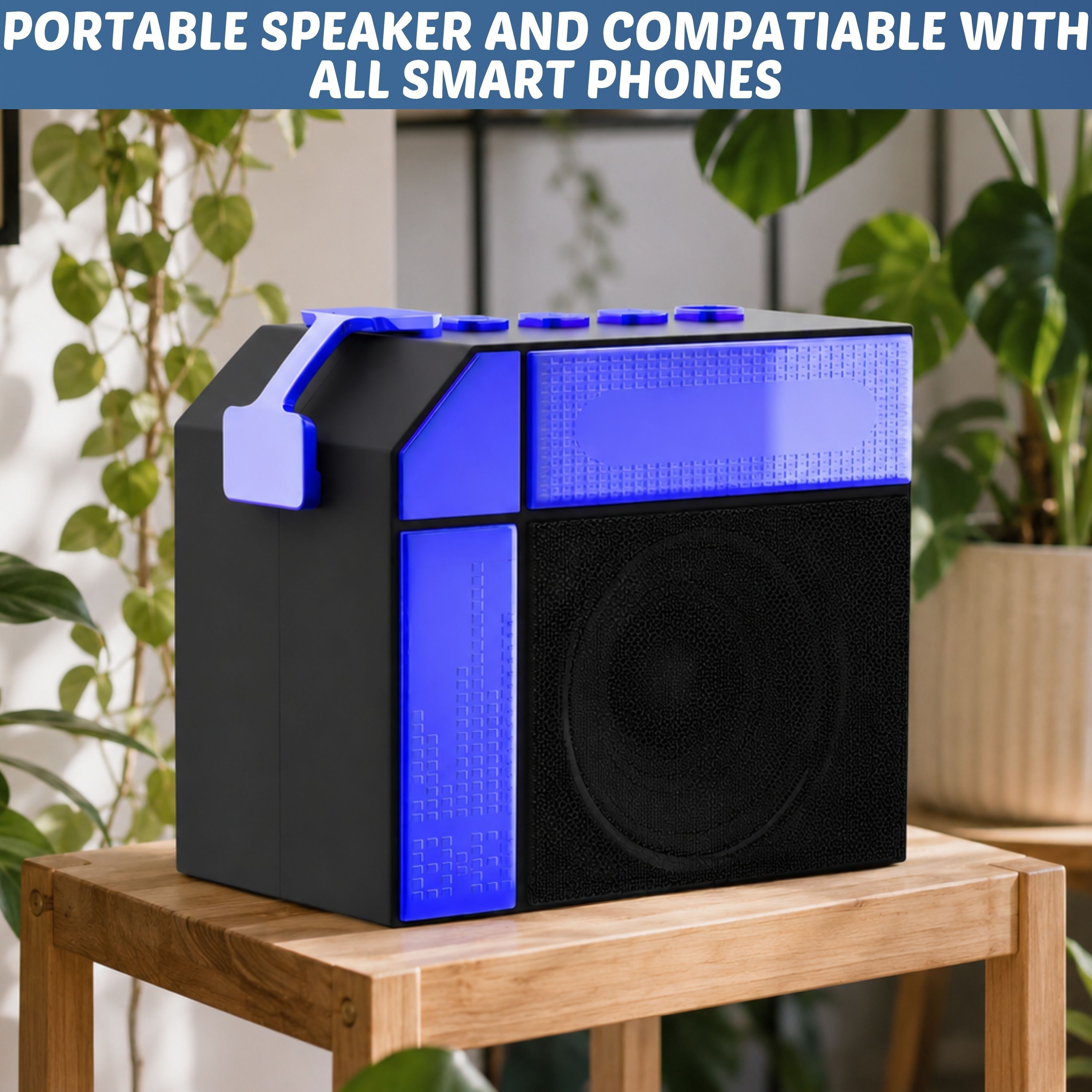 GUGGU Bluetooth Speaker Portable with 6H Playtime and FM Radio CX387 20 W Bluetooth Home Theatre-picture-11