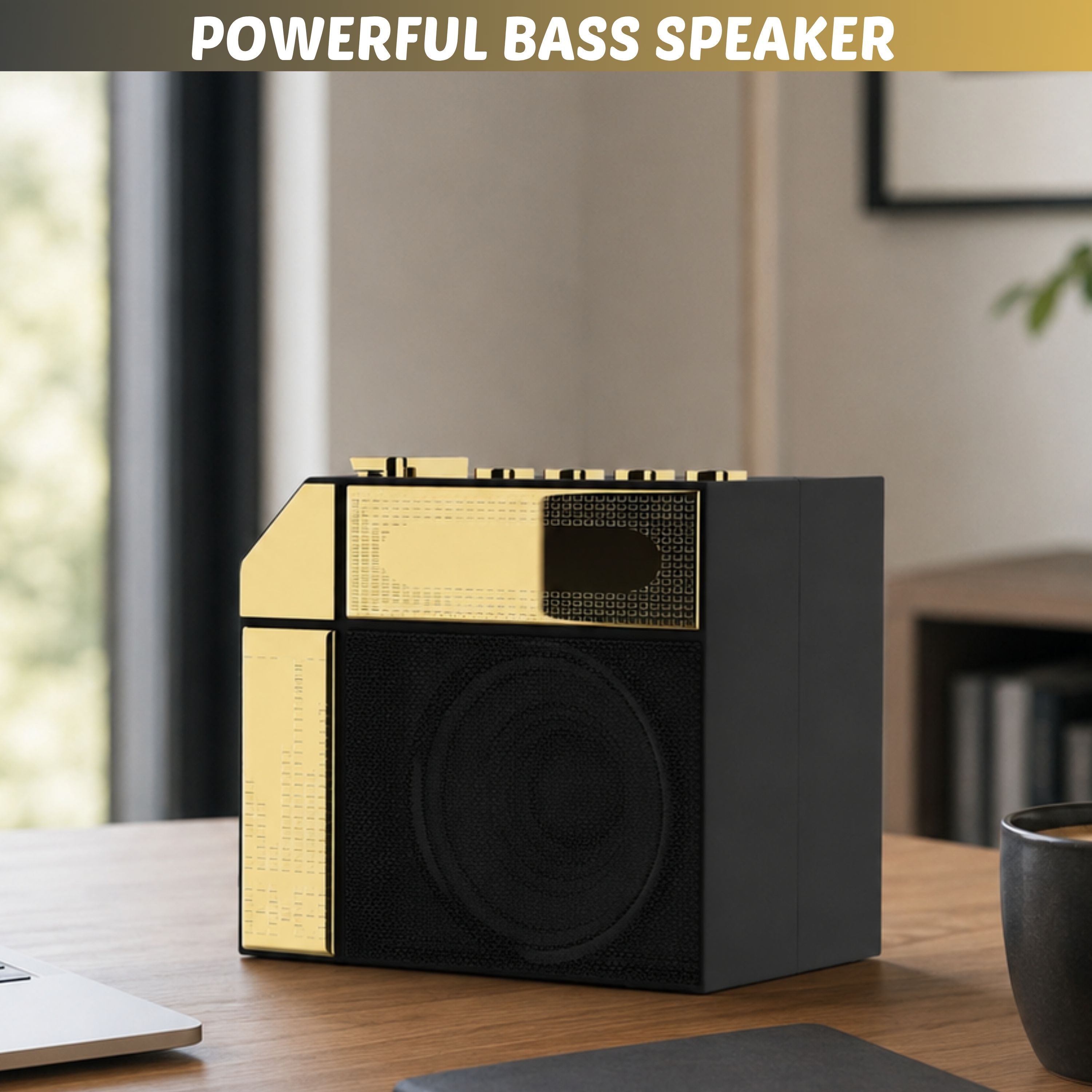 GUGGU Bluetooth Speaker Portable with 6H Playtime and FM Radio CB150 20 W Bluetooth Home Theatre-image-30