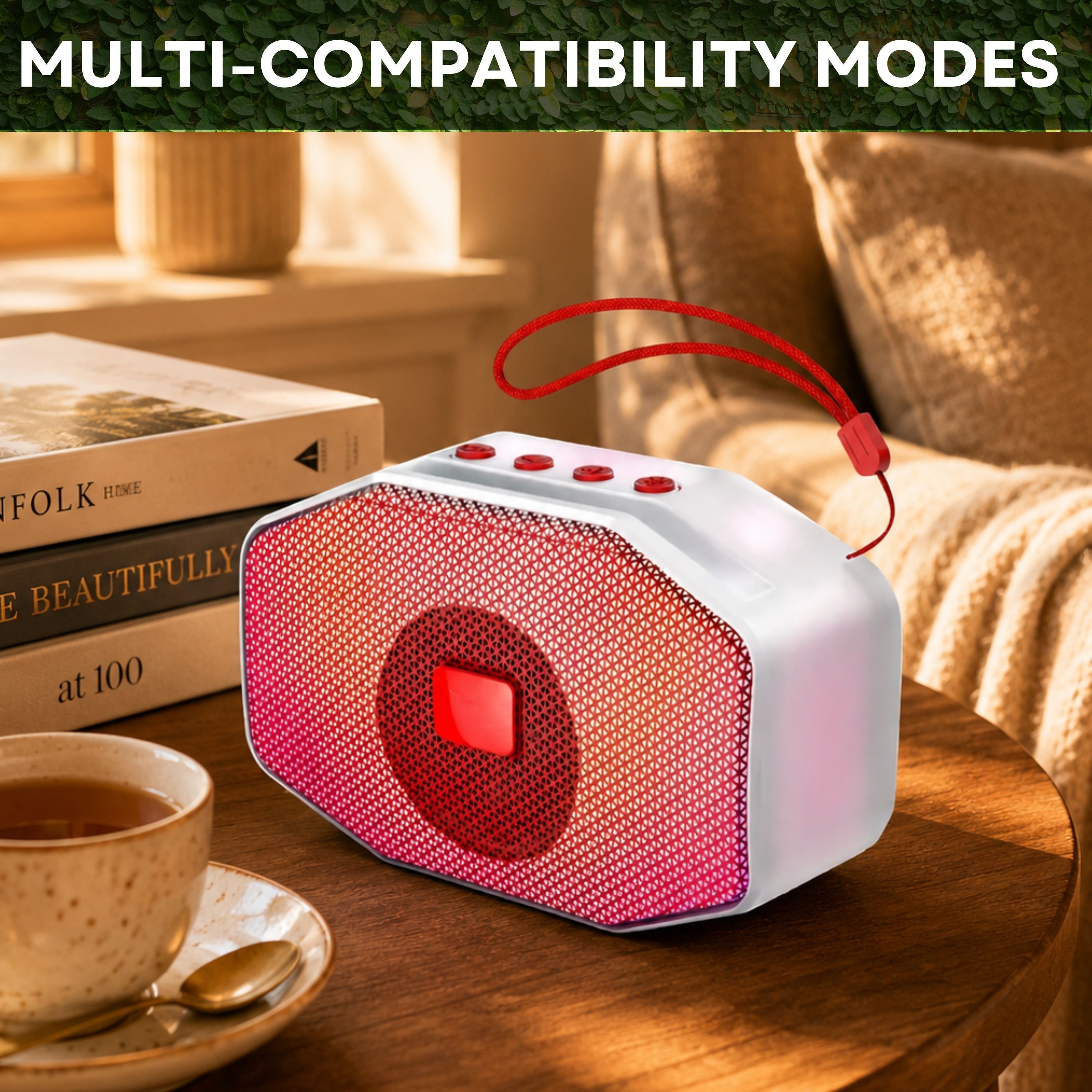 FRONY Wireless Portable Bluetooth Speaker with Powerful Bass Sound EZ346 20 W Bluetooth Home Theatre-image-26