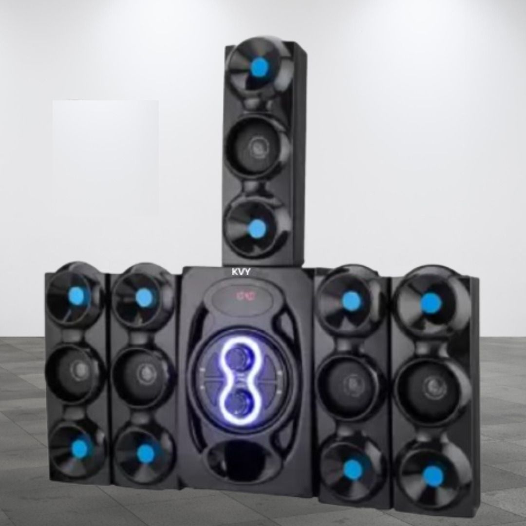 KVY Home Theatre 5.1 9500 W Bluetooth Speaker (Black, 5.1 Channel) 9500 W Bluetooth Home Theatre-image-38