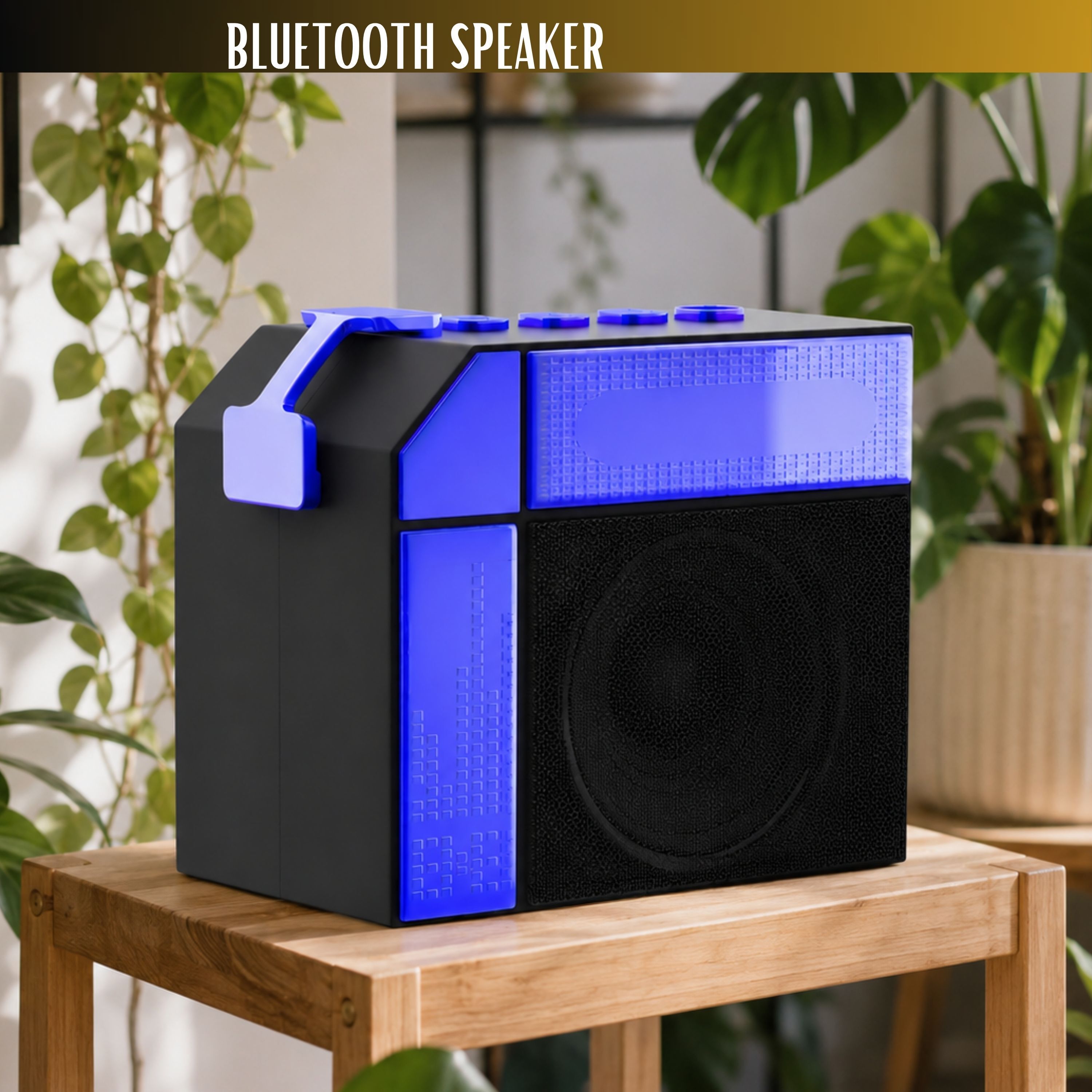 GUGGU Bluetooth Speaker Portable with 6H Playtime and FM Radio CB315 20 W Bluetooth Home Theatre-image-38