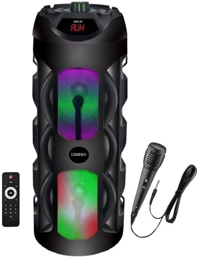 LIMBRO home theatre WITH FM USB AUX BLUETOOTH KARAOKE WIRED MIC RGB LIGHT 50 W Bluetooth Home Theatre-image-48