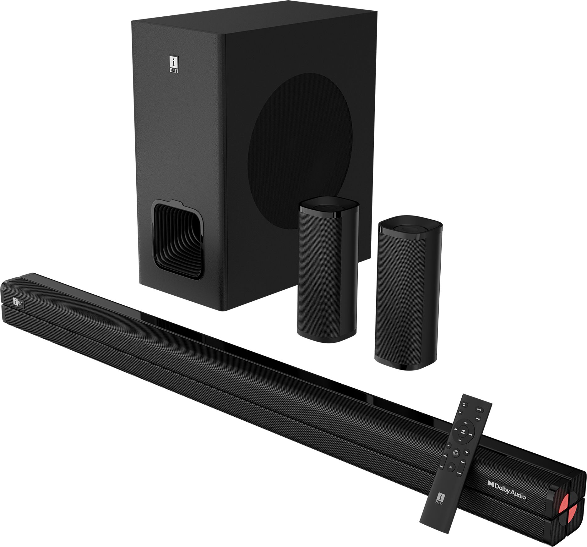 iBall Cinebar 560, Dolby Audio, Wireless Subwoofer&Satellites, Triple Driver, BTv5.3 800 W Bluetooth Soundbar-image-26