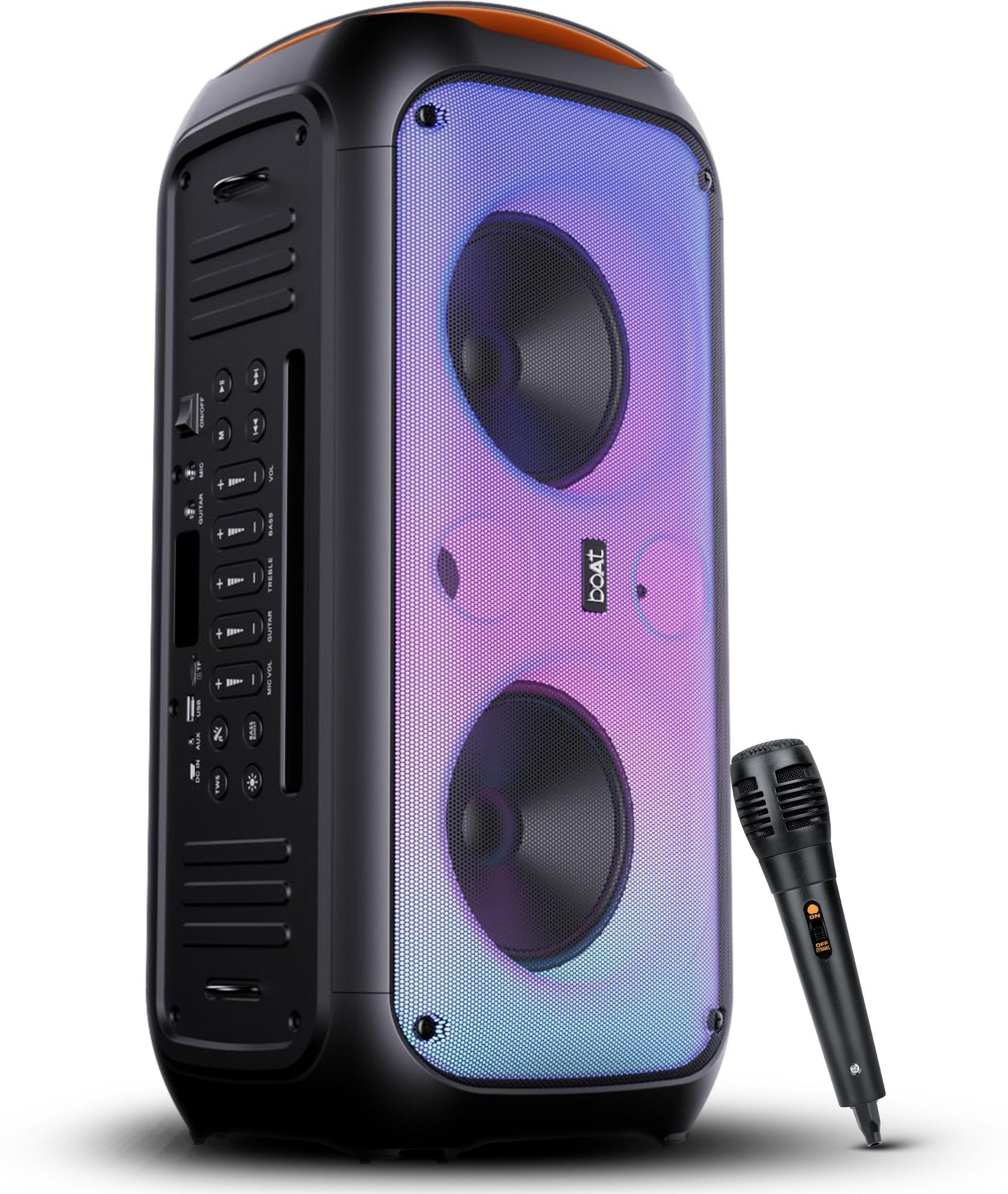 boAt 300 / 320 with Flame LEDs & Up to 6 hrs Playtime 120 W Bluetooth Party Speaker-image-8