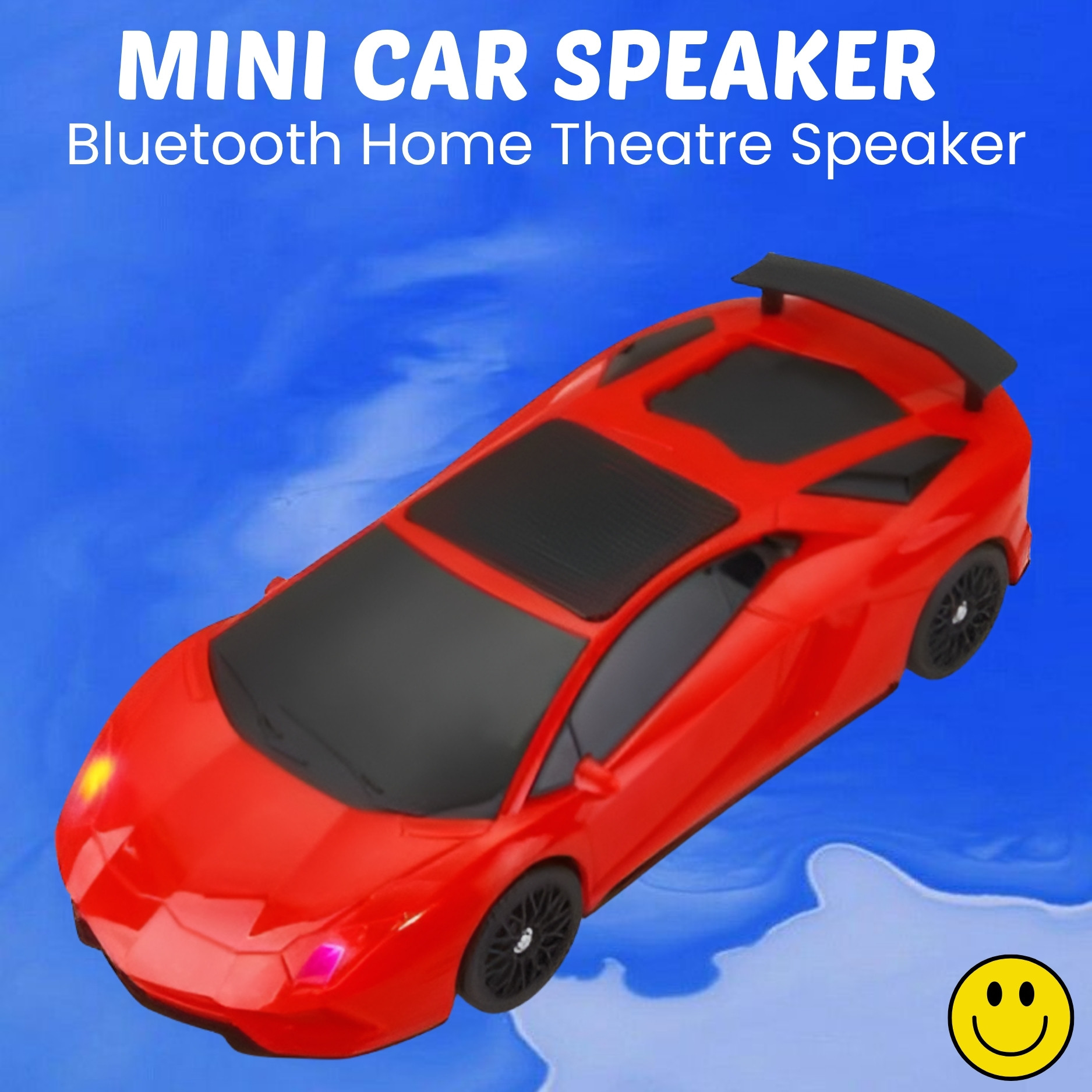 FRONY F4 (PORTABLE BLUETOOTH SPEAKER) Dynamic Thunder Sound With Long BatteryY261 5 W Bluetooth Laptop/Desktop Speaker image 1