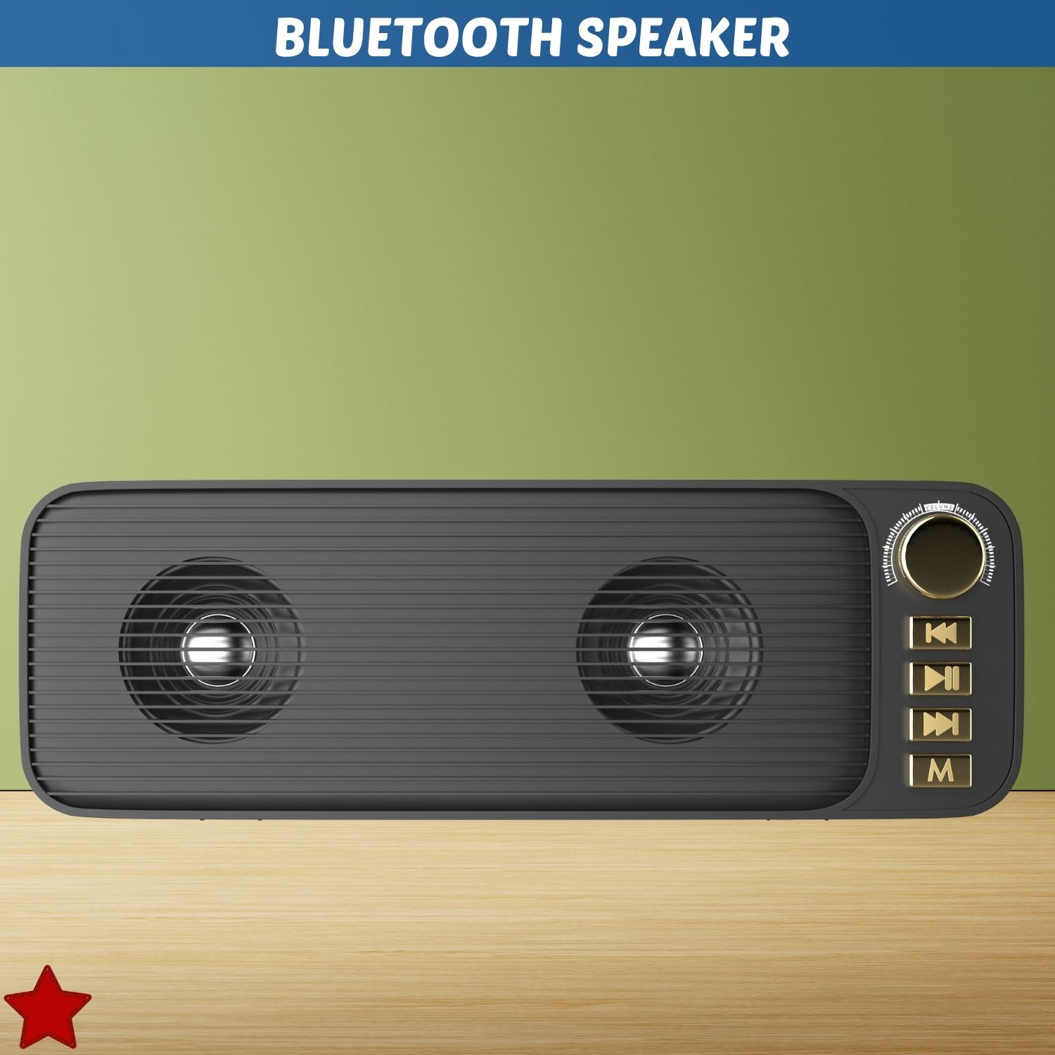 GUGGU Shehnsha (PORTABLE BLUETOOTH DESKTOP SPEAKER) With Dynamic Thunder SoundET203 40 W Bluetooth Laptop/Desktop Speaker-image-19