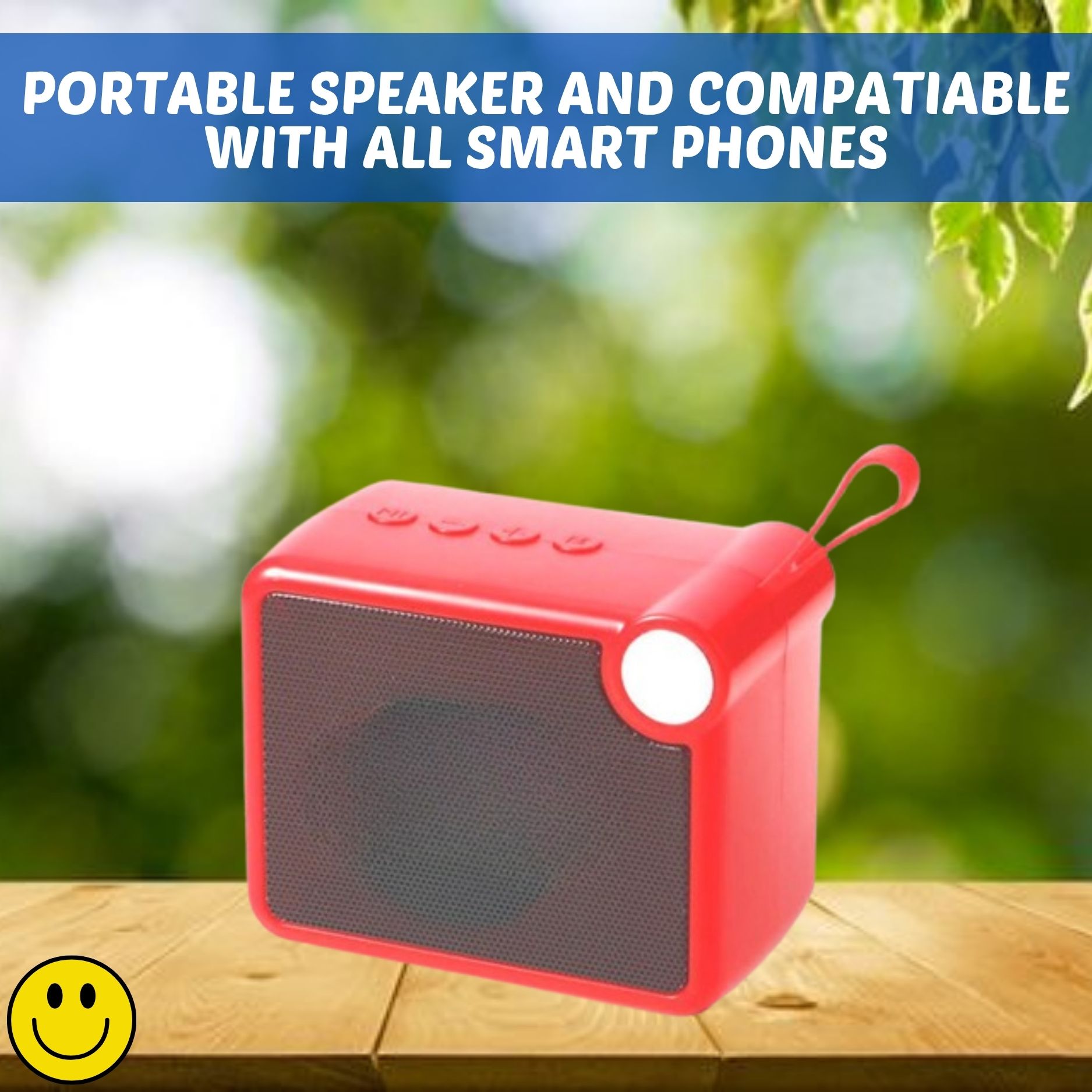 SACRO M406 (PORTABLE WIRELESS SPEAKER) Crystal Clear Sound With Long Life BatteryW230 5 W Bluetooth Laptop/Desktop Speaker-image-47