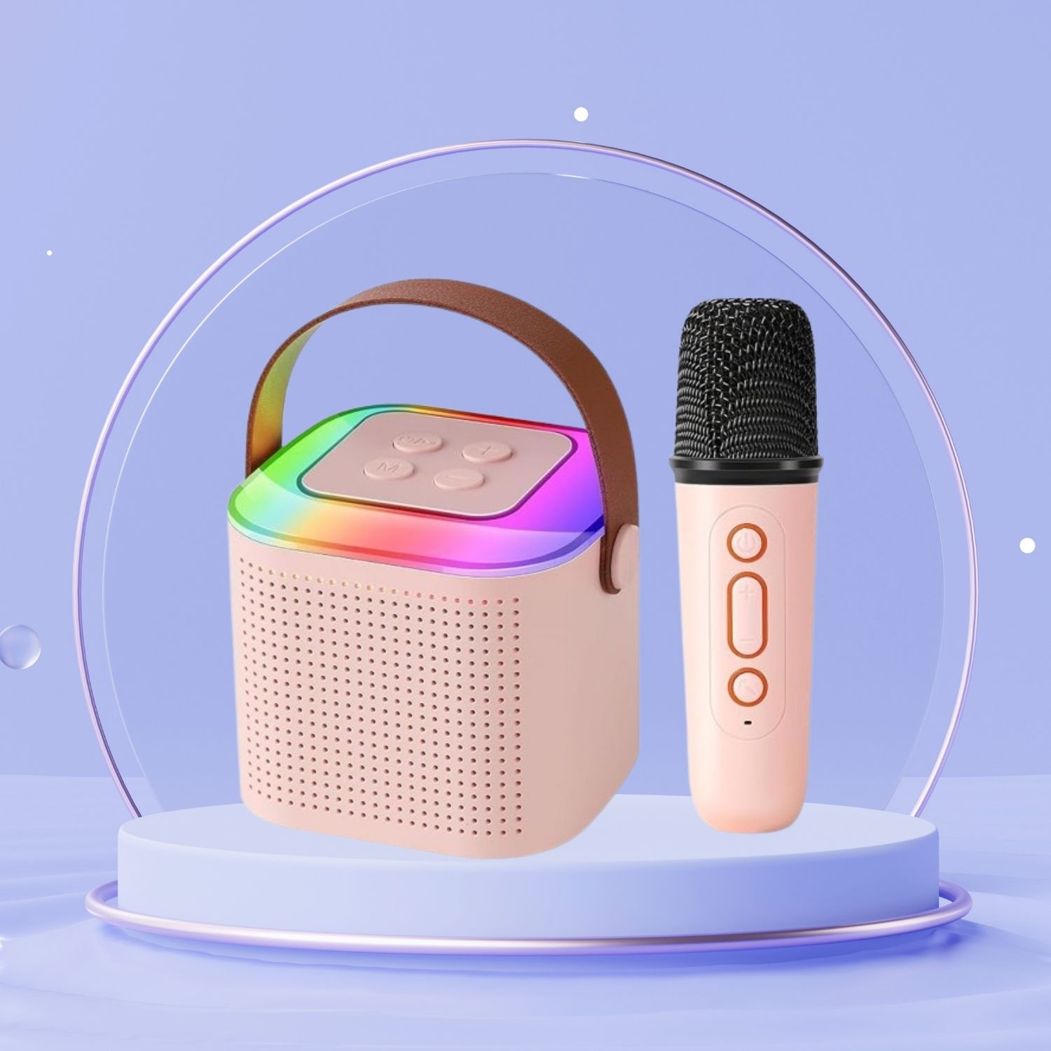 FRONY Y1 (PORTABLE WIRELESS SPEAKER) With Karaoke Mic and High Quality SoundA367 10 W Bluetooth Laptop/Desktop Speaker-image-42