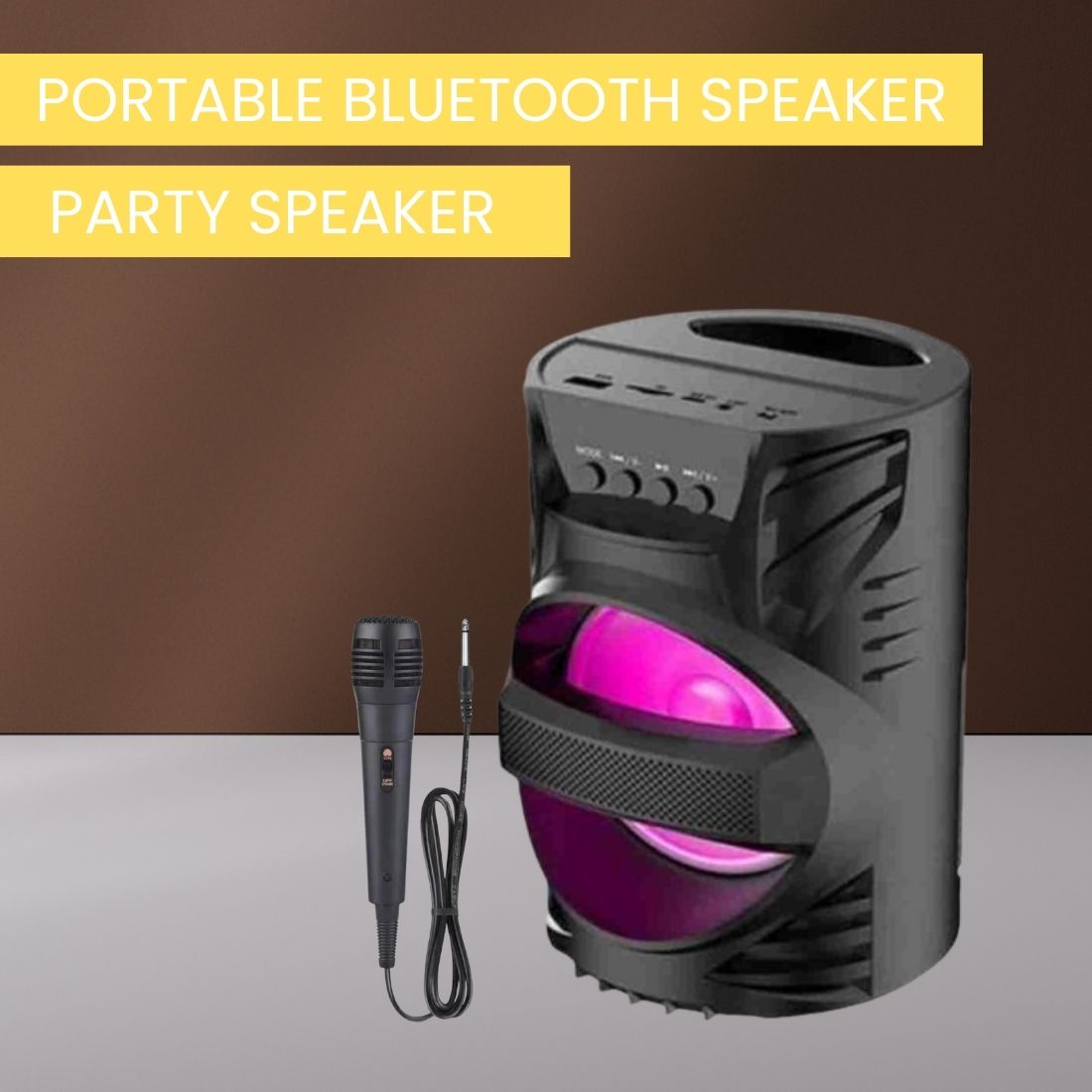 Clairbell LZ (PORTABLE WIRELESS SPEAKER) Upto 6H Playtime & FM Radio Powerful SoundT10 15 W Bluetooth Laptop/Desktop Speaker-image-26