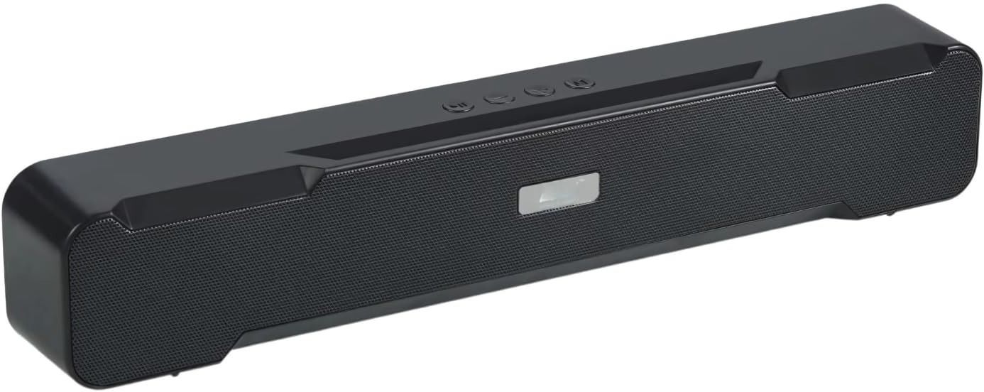 Monrix Dynamic Thunder 10W Bluetooth Soundbar – Portable Speaker with 2400mAh 10 W Bluetooth Laptop/Desktop Speaker