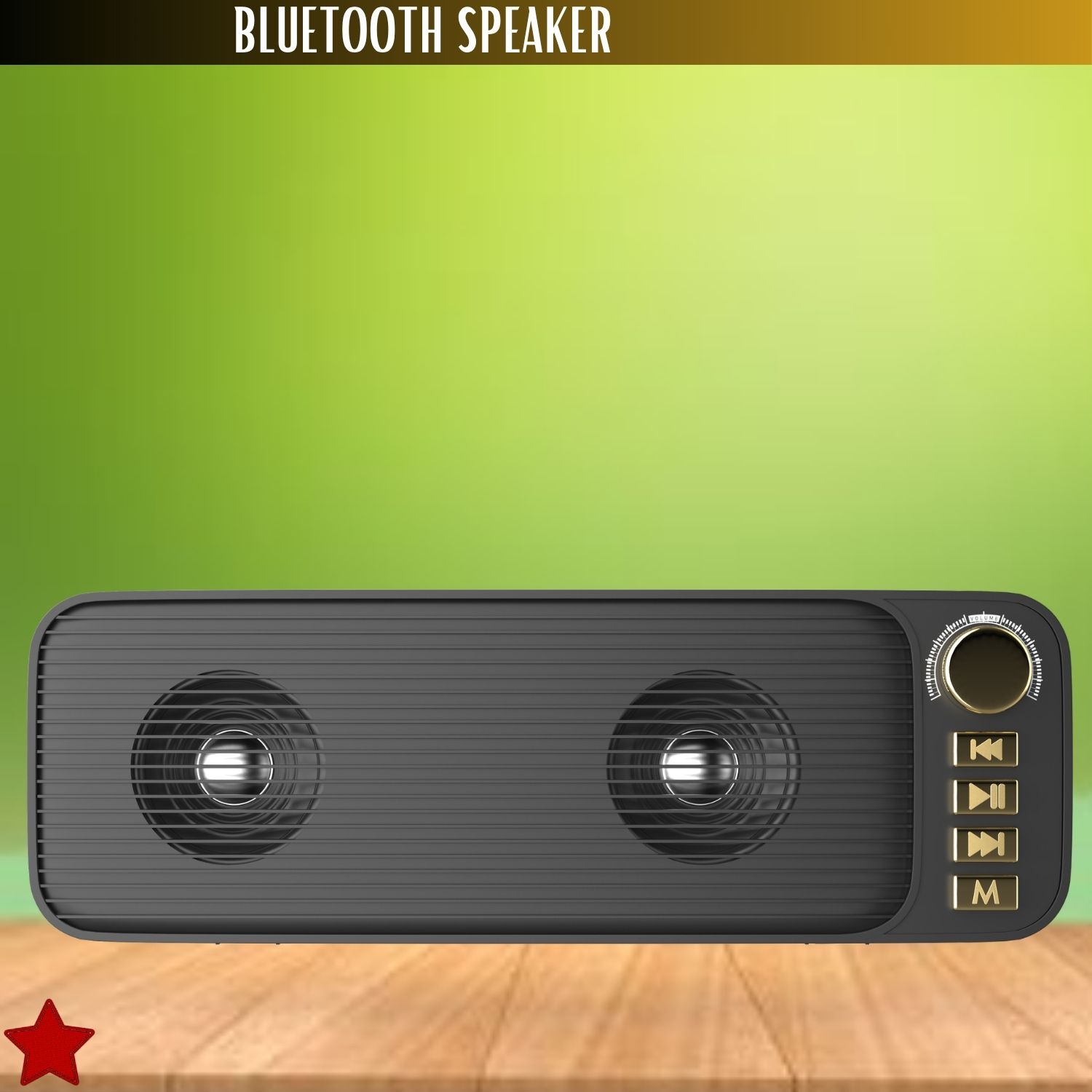 SYARA Shehnsha (PORTABLE BLUETOOTH DESKTOP SPEAKER) With Dynamic Thunder SoundRR279 40 W Bluetooth Laptop/Desktop Speaker-picture-38