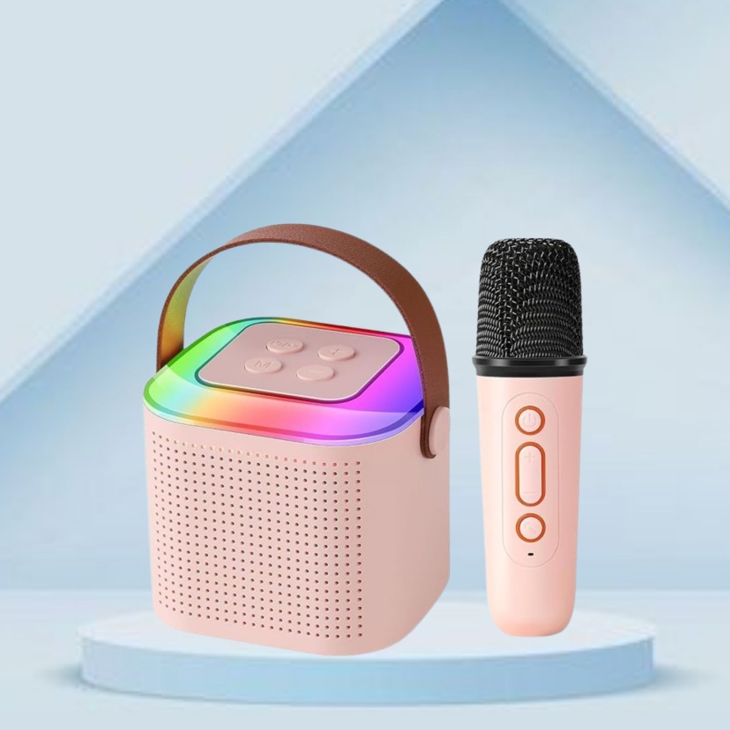 FRONY Y1 (PORTABLE WIRELESS SPEAKER) With Karaoke Mic and High Quality SoundB44 10 W Bluetooth Laptop/Desktop Speaker-image-14