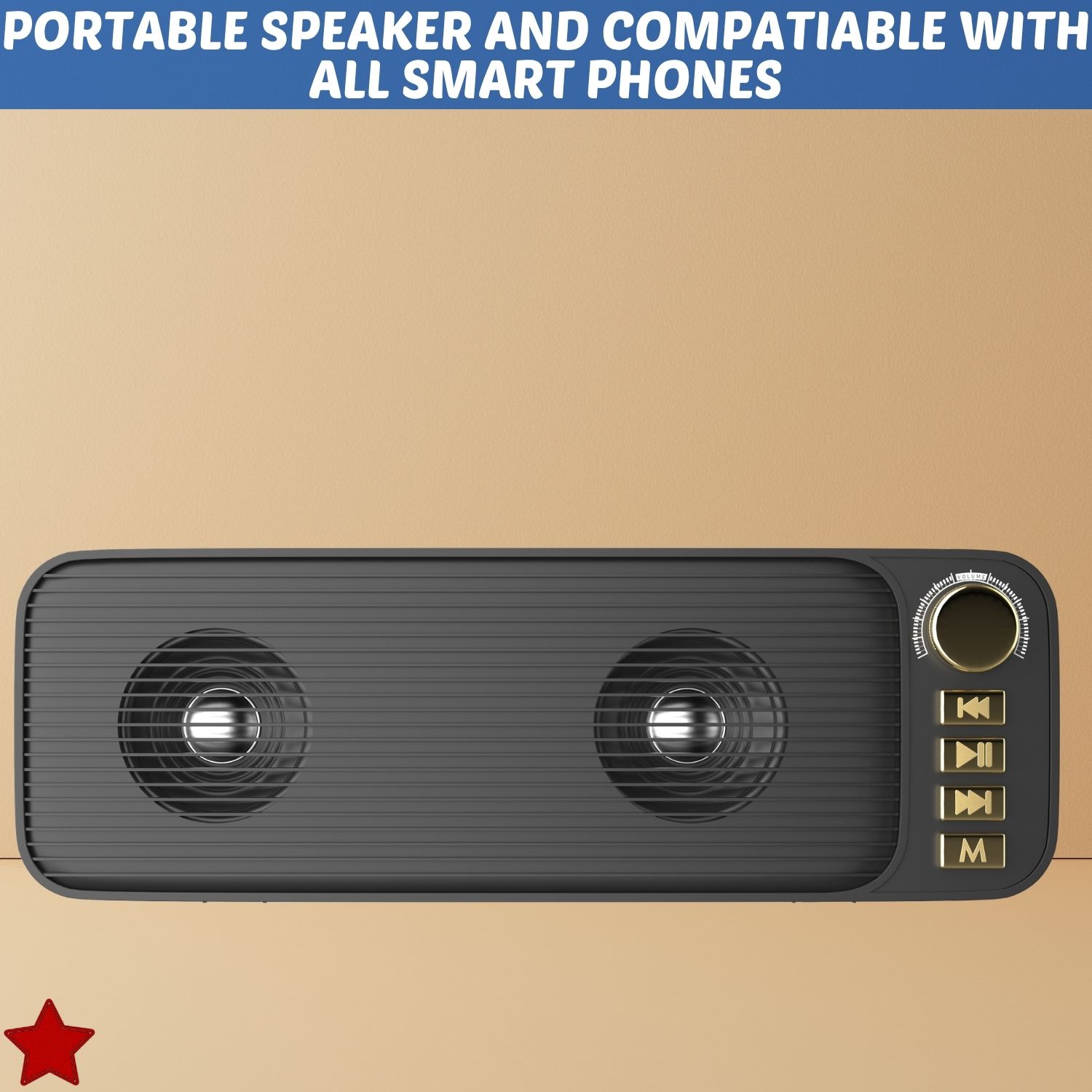 SYARA Shehnsha (PORTABLE BLUETOOTH DESKTOP SPEAKER) With Dynamic Thunder SoundWR287 40 W Bluetooth Laptop/Desktop Speaker-picture-37