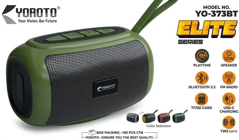 bepari enterprise yo-373bt 10 w bluetooth laptop/desktop speaker