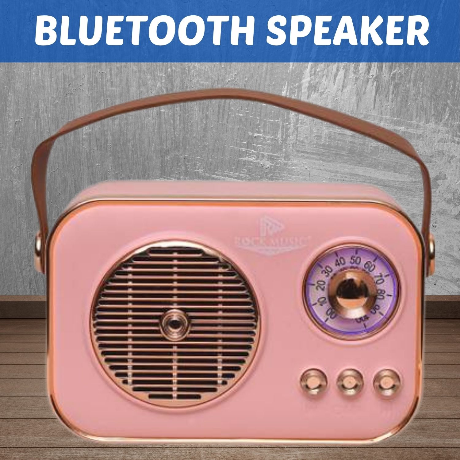 Clairbell Bluetooth FM Radio Speaker(PORTABLE WIRELESS RADIO SPEAKER)With Stereo SoundU347 10 W Bluetooth Laptop/Desktop Speaker