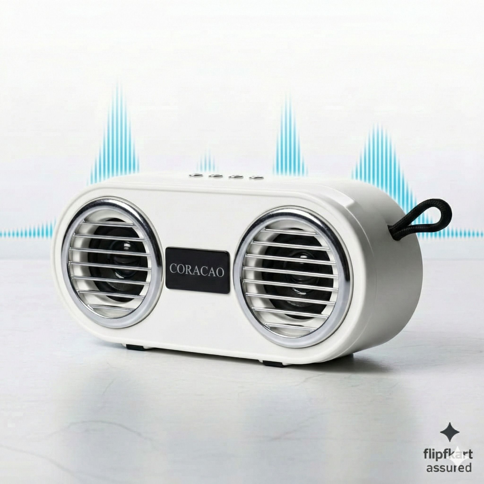 Coracao Party Speaker Bluetooth DJ Sound Box with Powerful Sound for Home Outdoor 10 W Bluetooth Laptop/Desktop Speaker