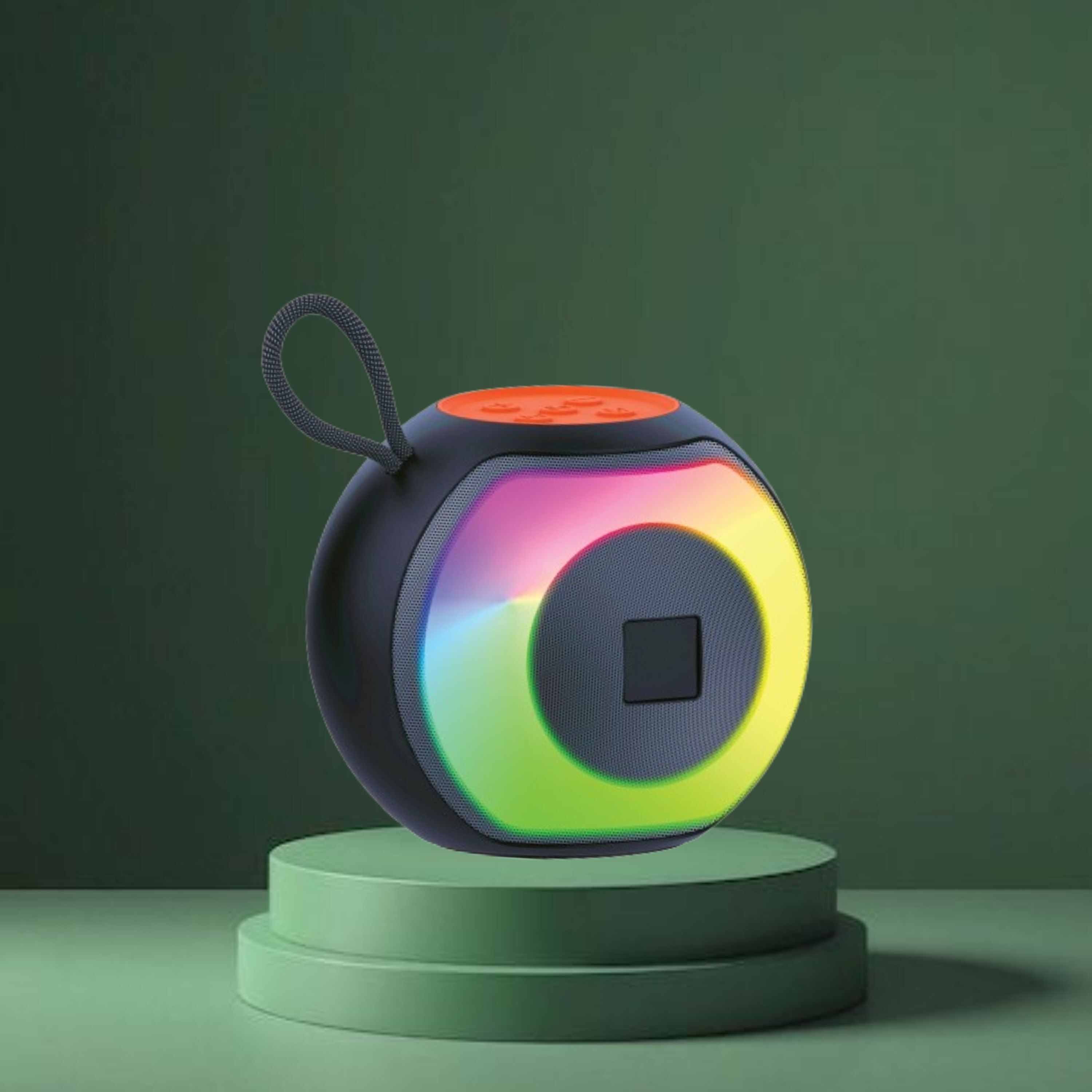 GUGGU Pearl (PORTABLE SMART DESKTOP SPEAKER) Dynamic Thunder Sound 1500mAh BatteryH435 12 W Bluetooth Laptop/Desktop Speaker image 1