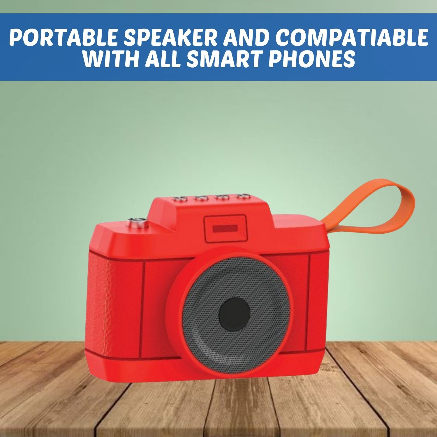 SACRO Click (PORTABLE BLUETOOTH DESKTOP SPEAKER) High Quality Sound & 6Hr PlaytimeB27 10 W Bluetooth Laptop/Desktop Speaker-image-0