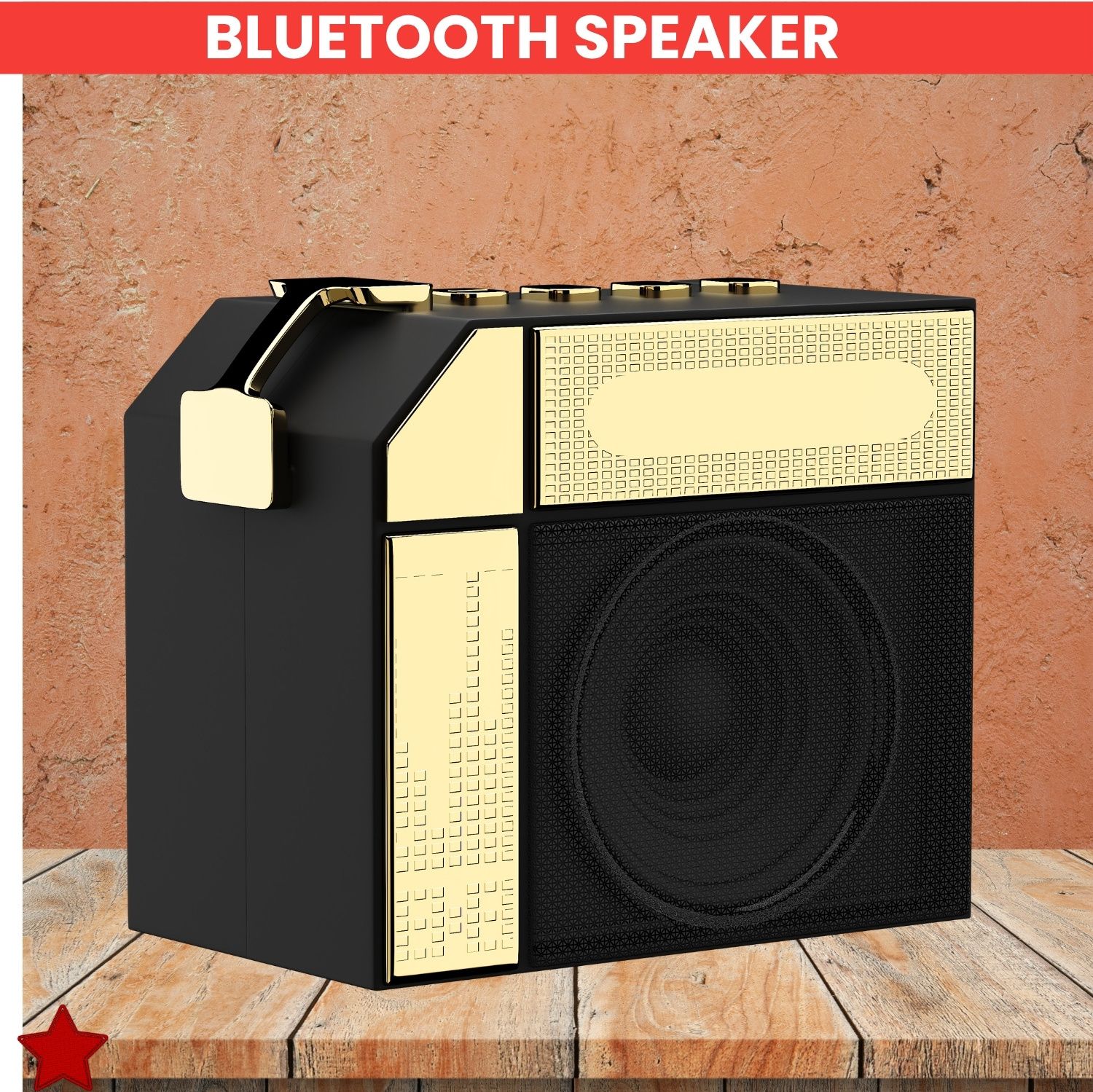 SACRO Kohinoor (PORTABLE BLUETOOTH SPEAKER) Crystal Clear Sound and Deep BassRM184 10 W Bluetooth Laptop/Desktop Speaker-image-41