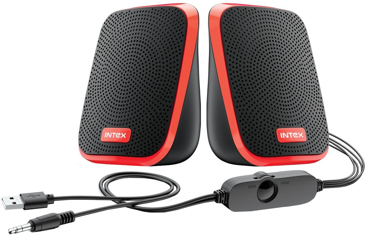 Intex IT 120 DESKTOP SPEAKER 2.0 10 W Laptop/Desktop Speaker