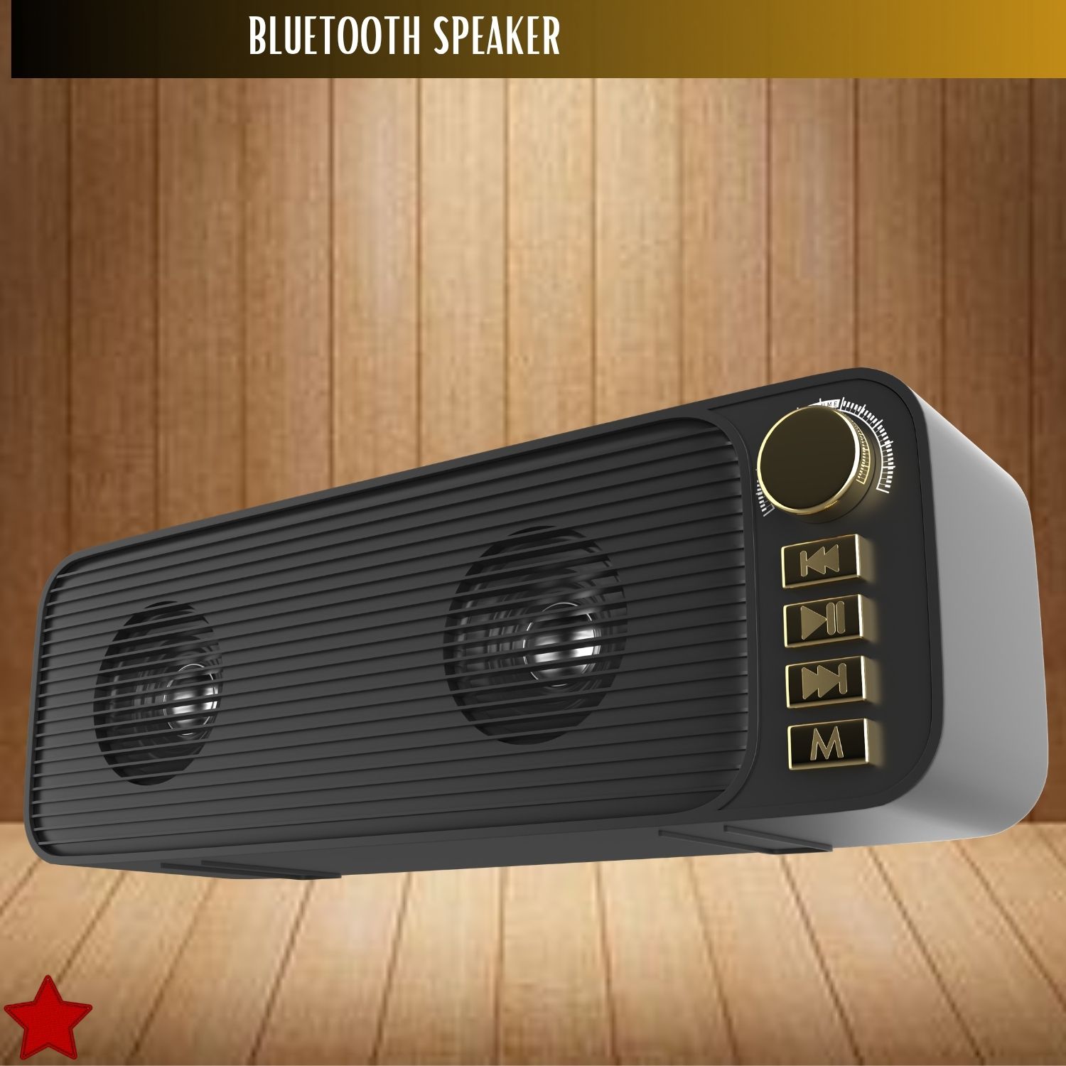 SYARA Shehnsha (PORTABLE BLUETOOTH DESKTOP SPEAKER) With Dynamic Thunder SoundQR36 40 W Bluetooth Laptop/Desktop Speaker-picture-29