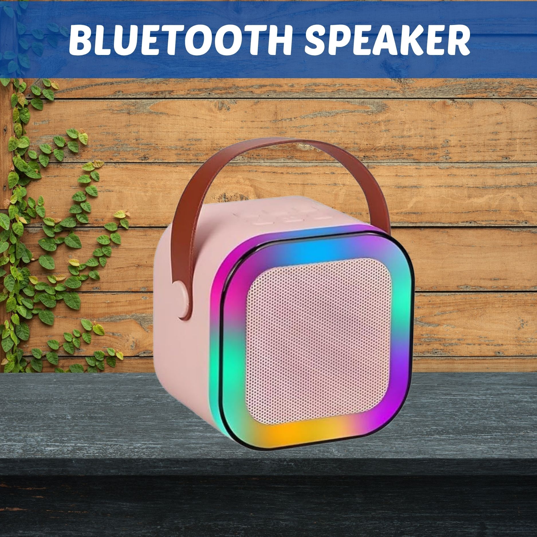 GUGGU W12 (PORTABLE WIRELESS BLUETOOTH SPEAKER) Dynamic Thunder Sound & RGB LightU163 10 W Bluetooth Laptop/Desktop Speaker-image-13