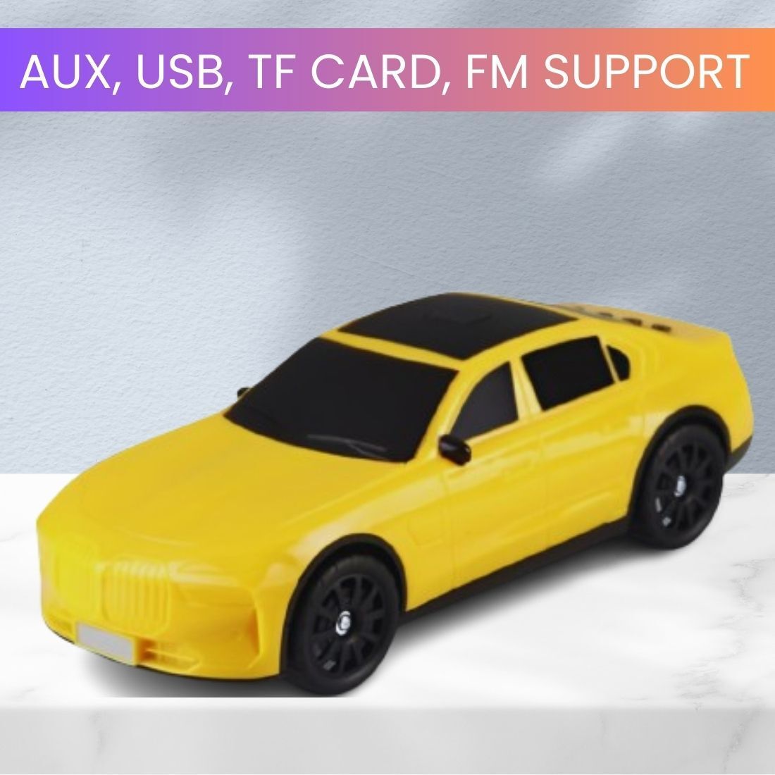 PARADISEECOM F2 (PORTABLE BLUETOOTH SPEAKER) Dynamic Thunder Sound Support Aux/USB/TFCardC195 5 W Bluetooth Laptop/Desktop Speaker-image-10